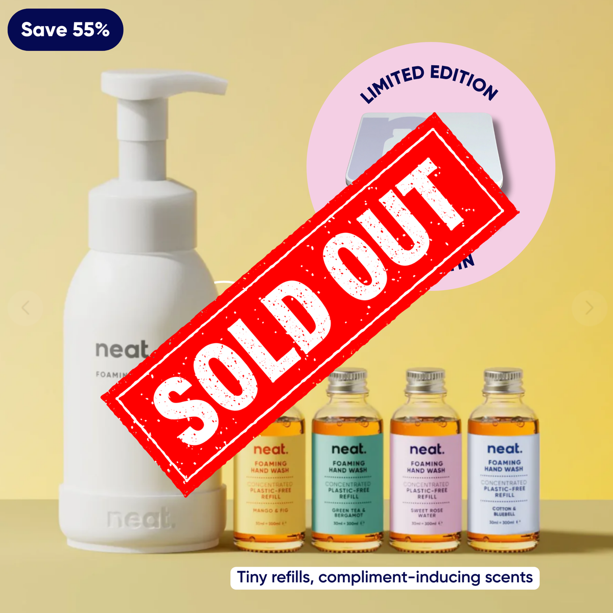 Hand Wash Starter Kit with Limited Edition Tin