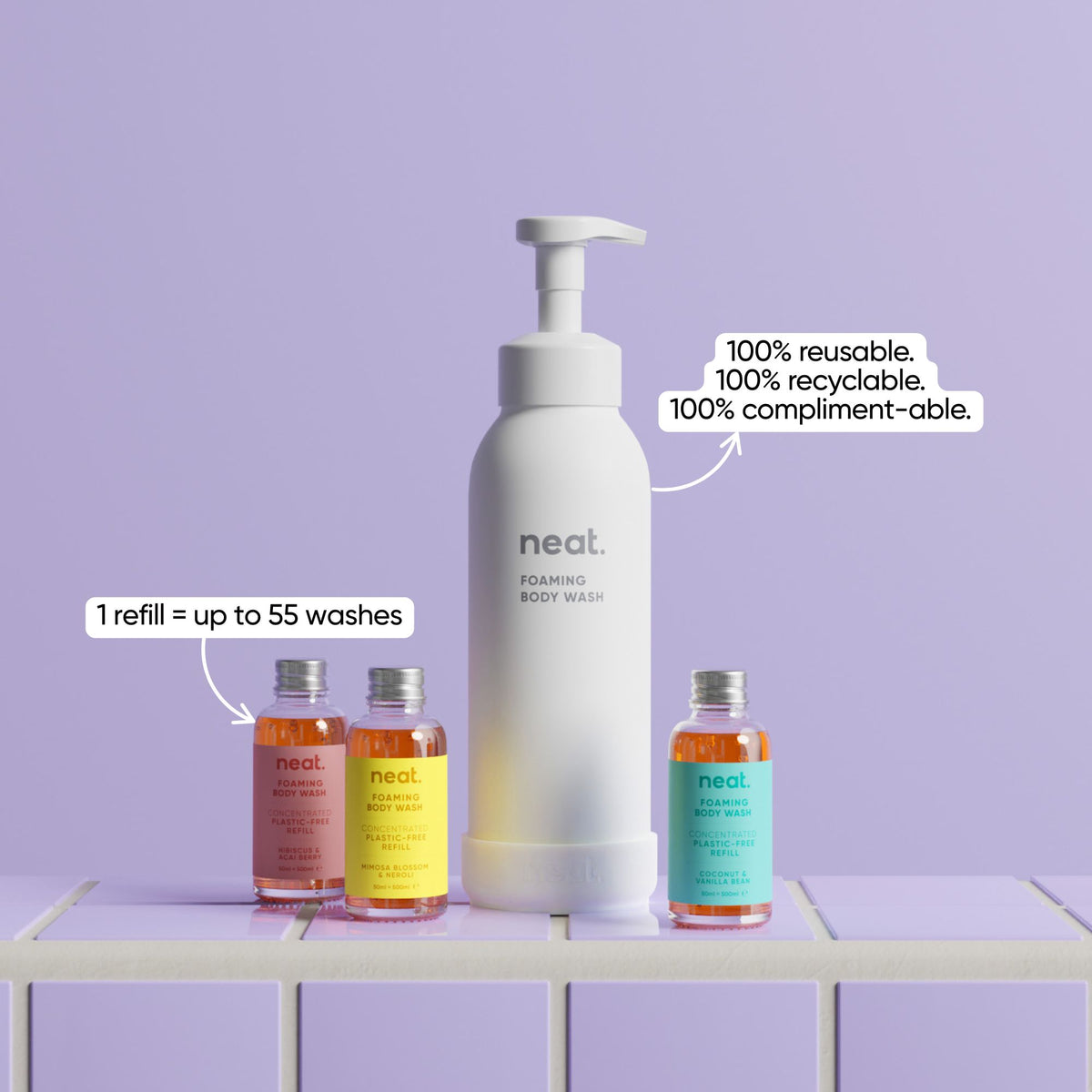 Foaming Body Wash Discovery Kit