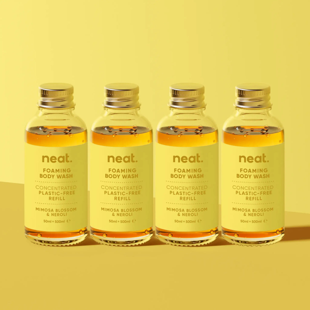 Foaming Body Wash Refills (4-Pack)