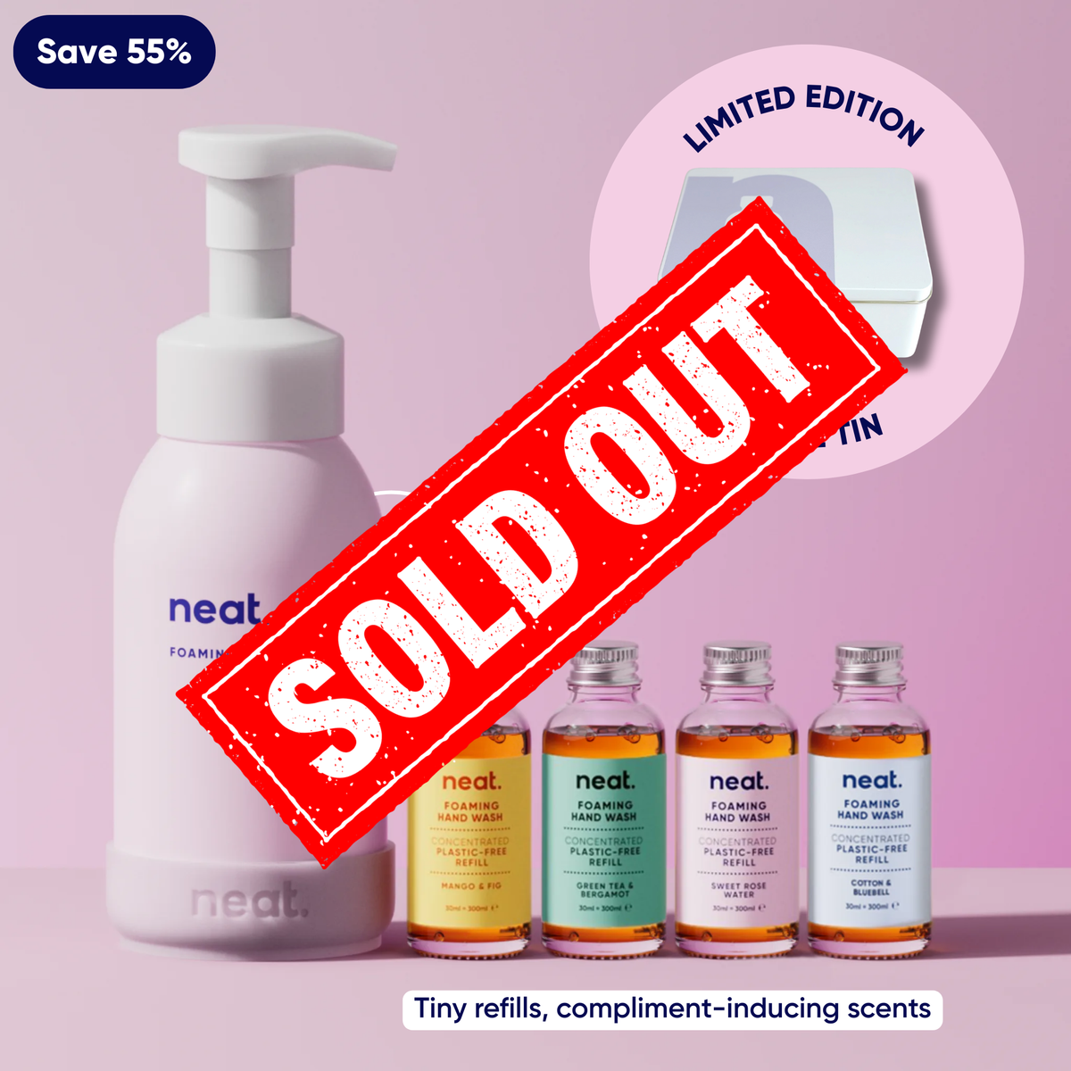 Hand Wash Starter Kit with Limited Edition Tin