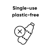 Single use, plastic free