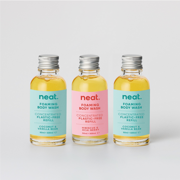 Foaming Body Wash Refills (3-Pack) | Coconut & Vanilla Bean