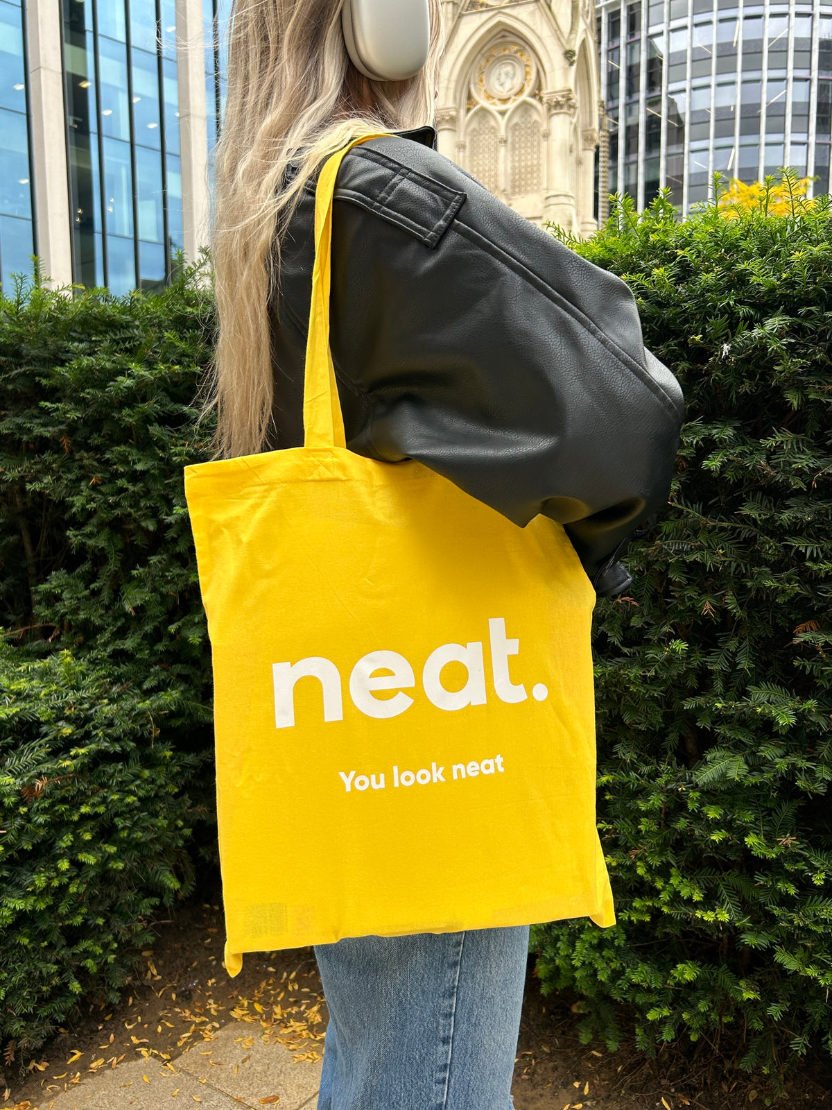 neat. Tote Bag -- yellow