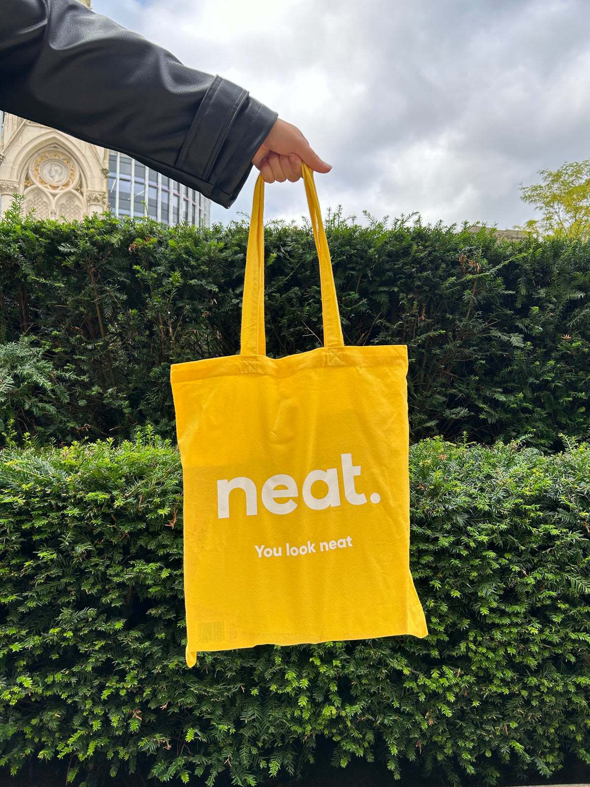 neat. Tote Bag -- yellow