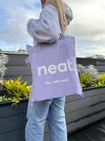 neat. Tote Bag -- lilac
