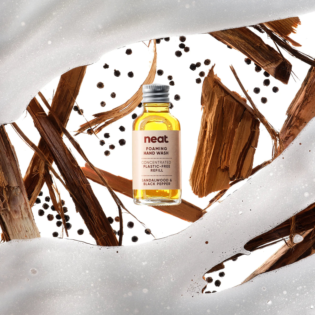 Foaming Hand Wash Refill - Sandalwood & Black Pepper
