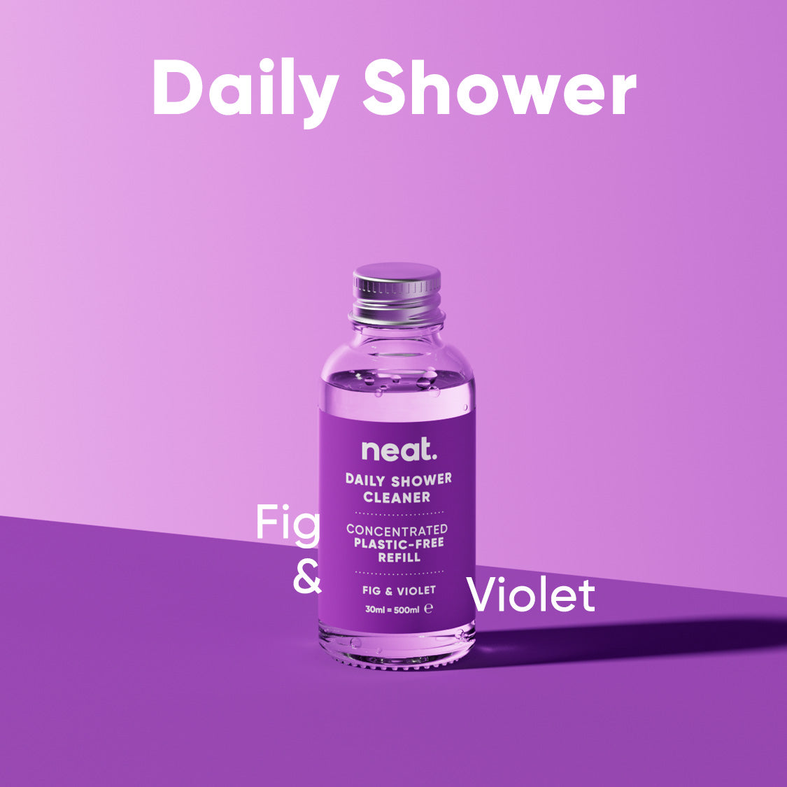 12x Daily Shower Refill - Fig & Violet (1 case)